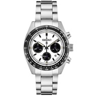 100% Original Seiko Prospex Solar SSC813P1 SSC813 SSC813P White Dial Black Bezel Stopwatch Chronogra
