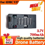 3.7V 700mAh 4DRC V17 Battery For 4D-V17 RC Airplanes/Quadcopter V17 Drone Spare Replacement Battery 