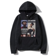 Vintage Hip Hop Rapper 21 Savage Album Slaughter King Men's Hoodie Sweater