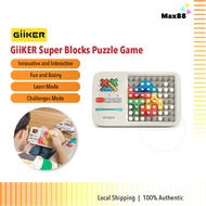 GiiKER Super Blocks Puzzle Game, 1000+ Leveled Up Electronic Brain Game Handheld Brain Teaser Puzzle