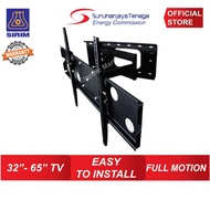 32" - 65" ADJUSTABLE TV BRACKET SINGLE BLACK