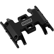 INJORA CNC Aluminium Forward & Reverse Skid Plate for 1/24 RC Crawler SCX24 Upgrade(Black)