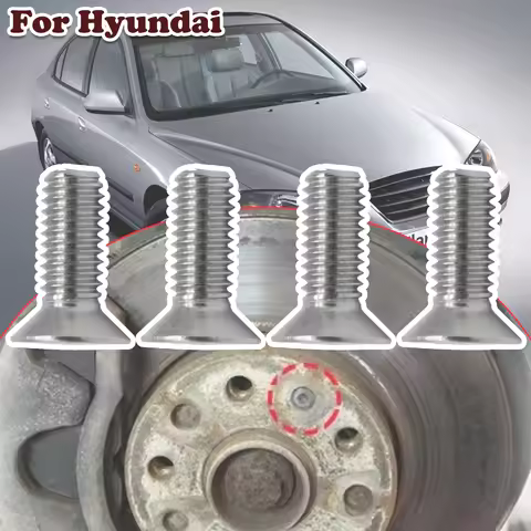 8Pc Brake Disc Hex Socket Countersunk Bolt Screws For Hyundai Elantra XD iX35 EL, ELH, LM TUCSON JM 