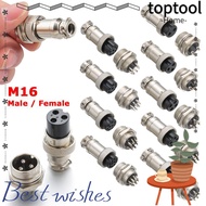 TOPTOOL Aviation Plug Accessories Adapter Wiring Socket Cable Connector