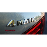 4 Matic Braille - 4 Matic Logo on the back of Mercedes Benz (STANDARD PRODUCT)