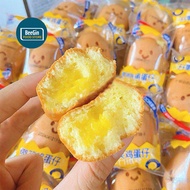 Combo 10 Bánh Bông Lan Quả Trứng Nhân Kem Phô Mai Nhiều Biểu Cảm Xinh Xắn B169 - BeeGin Food