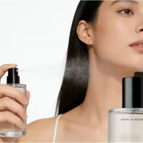 Salt & Stone Body Mist, Santal & Vetiver Scent, Skincare Infused Hair & Body Spray for Women and Men