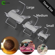 3 Sizes Mineral Agate Crystal Rock Holder - Desk Organizers Phone Stand Card Holder - Small Collecti