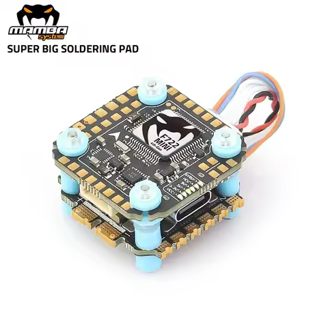 DIATONE MAMBA MK4 F722 MINI Flight Controller MPU6000 OSD W/ AM32 F40_128K ESC Dshot300/600/1200 3-6