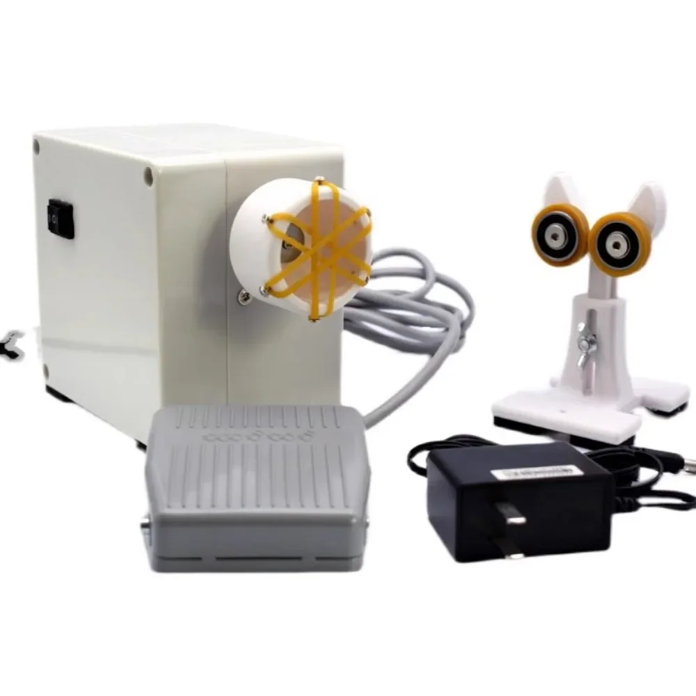 AC 100-240V Portable Professional Fishing Rod Building Winding Elctric-Drive Machine DIY Fishing Rod