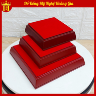 Đế Gỗ Đôn Gỗ Đặt Tượng Phong Thủy