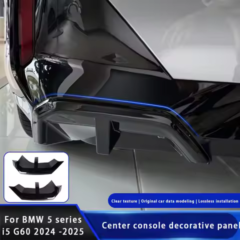 For BMW 5 Series i5 G60 2024-2025 Car Rear Bumper Diffuser Tail Lip Side Splitter Body Guard Kit Mod