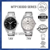 MTP-1303DD-1AV/7AV Silver Stainless Steel Band Men Watch