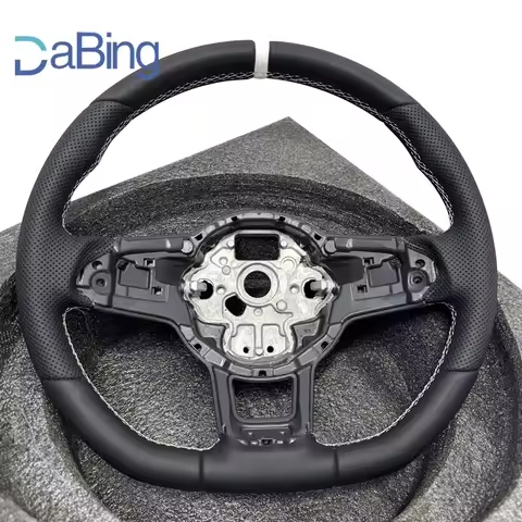 Suitable for Volkswagen Golf 7 MK7 GTI leather perforated steering wheel automotive parts