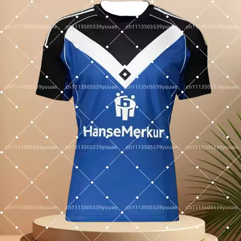 2026 Hamburger SV Home and Away Football Jerseys Short Sleeved Sports T-shirt Adults breathable quic