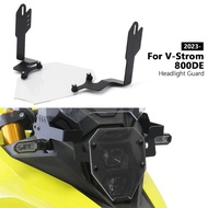 New Headlight Cover For SUZUKI V-STROM 800DE 800de Motorcycle Acrylic Headlight Guards V-Strom 800 D