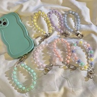 Cute Anti-Lost Phone Beads Keychain Lanyard Airpods Lanyard Key Phone Ornament