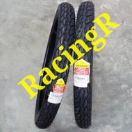 C S ~ 250X18 DUNLOP TAYAR F20 SET 250-18 TUBE TYPE TIRE TAYAR