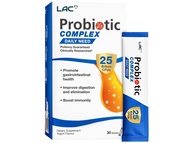 LAC PROBIOTIC Probiotic Complex 25 Billion CFU - Daily Support, 30s