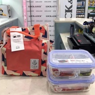 LOCK & LOCK Lock&lock Llg990 Glass Lunch Box Set 2P Set