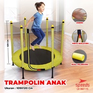 Speeds Trampoline Net Children's Jumping Toy Trampoline with Safety 067-15