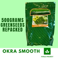 1 KILO OKRA SMOOTH GREEN seeds