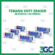 Tebang Soft Eraser 2B/4B