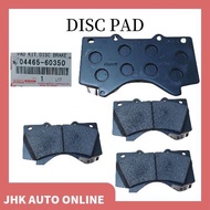 TOYOTA LAND CRUISER UZJ200 URJ200 DISC PAD FRONT ORIGINAL TOYOTA 04465-60350