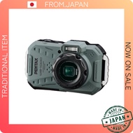 【From Japan】04PENTAX WG-1000 Olive Rugged Waterproof Digital Camera 15m Waterproof (1-hour continuou
