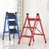 3 Step Folding Ladder Three-Step Ladder Ladder Household Ladder Trestle Thickened Step Ladder