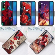 Realme C25S 2021 C25Y C35 Narzo 20 20 Pro 30A 50i 50 50a Cover Black Soft Case TPU D64 Spiderman