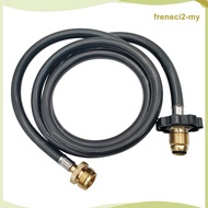 [FrenecieeMY] Propane Adapter with Hose, Gas Tank Connector 1lb to 20lb Converter, Portable Propane 