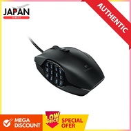 LOGITECH LOGICOOL MMO Gaming Mouse G600 Parallel Imported Product Black