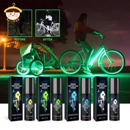 〔8C05〕 100ml Reflective  Paint Fabric Luminous  Paint Reflective  Bike Skateboard Canvas Glowing Pai