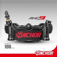 Ammonium Branch ANC9 ANC9 Calipers Classic Large Radiation Pair Four Piston Forged 100m