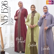 NEW PROMO!!!.. Gamis Nibras Terbaru NB B26 / Nibras Terbaru 2022 Kekinian Elegan / Gamis 2022 Terbaru Modern / Gamis Wanita Dewasa / Gamis 2022 Modern Lebaran Mewah / Gamis Remaja Wanita Kekinian / Baju Muslim Wanita Dewasa Model Terbaru 2022