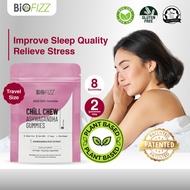 BIOFIZZ Halal Ashwagandha Gummy Improves Strength Promotes Sleep Stress Relief (8 Gummies)
