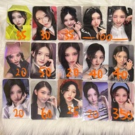 IVE 小卡 特典 Yujin Gaeul Rei Wonyoung Liz Leeso 秋天 李瑞 After Like Love Dive Eleven I am Season’s Greetin