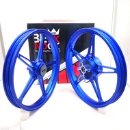 ( HOT ITEM ) KING DRAG SPORT RIM FG510 YAMAHA Y125 ( BLUE ) sp522