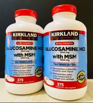 現貨‼️美國Kirkland葡萄糖胺軟骨素+MSM 375片