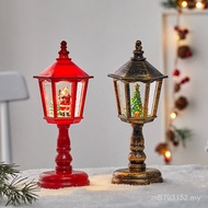 New Decorations Decorations Christmas Luminous Table Lamp Water-Filled Desktop Creative Inner View S