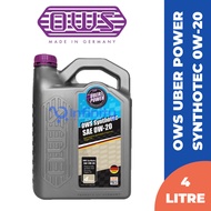 OWS Uber Power Synthotec Sae 0W20 Fully Synthetic Engine Oil 4L For Toyota/ Perodua/ Proton/ Honda