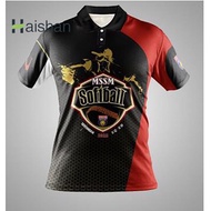 (HaiShan1)Baju Jersey MSSM Malaysia Tshirt Sublimation Jersey Unisex Full Print