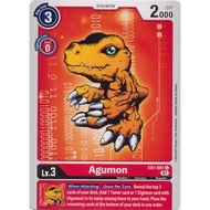 Digimon Agumon Card - EX1-001 - Uncommon