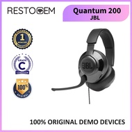 JBL Quantum 200 Wired Over-Ear Gaming Headset 100% Original U S E D Unit