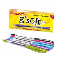 1 Pack Standard Pen G'Soft 0.5 Standard Ballpoint Pen