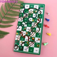 YONGWANG66HR Snake Ladder Toys, Portable Flying Chess Board, Table Games Family Board Game Education