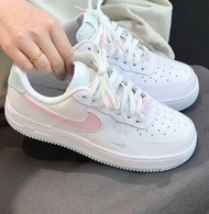 Nike Air force 1 pink green 粉綠色 mini tick