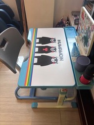 日系 書枱連椅
