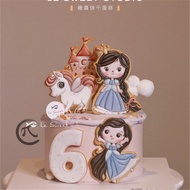 Produced by Le Sweet Fish Rapunzel Icing Biscuit Mold Household Baking Castle Unicorn Biscuit Imprin
